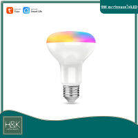 Tuya 9W  WIFIสมาร์ทหลอดไฟLED (ตัวแบน扁)