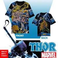 เสื้อยืดมาร์เวล | MARVEL-OVP Premium : ทรงโอเวอร์ไซส์ : VENOM | SPIDER-MAN | BLACK PANTHER | THOR | HULK | GHOST RIDER | DR.STRANGE