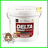 สีน้ำทาภายนอก DELTA SHIELD BASE C กึ่งเงา 2.5 แกลลอนWATER-BASED EXTERIOR PAINT DELTA SHIELD BASE C SEMI-GLOSS 2.5GAL **สอบถามเพิ่มเติมได้จ้า**