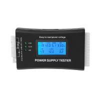 Digital LCD Power Supply Tester คอมพิวเตอร์มัลติฟังก์ชั่น20 24 Pin Sata LCD PSU HD ATX BTX แหล่งทดสอบแรงดันไฟฟ้า