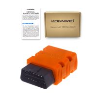 KONNWEI ส้มส้ม KW902 ELM327ชิป V1.5 Pic18f25k80 Bluetooth-5.0 OBD2เครื่องอ่านโค้ดสแกนเนอร์เครื่องมือวินิจฉัยรถยนต์สำหรับโทรศัพท์ IOS