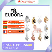 Eudora Angel Wing Baby Caller Pendant Necklace Fashion Pregnancy Ball Jewelry Chime Bola Pendants 45 inch Necklaces Jewelry Gift