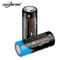 Haixnfire 26650แบตเตอรี่ลิเธียมความจุสูง5000MAh 3.7VS ไฟฉาย