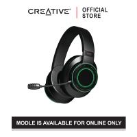 CREATIVE SXFI Gamer Gaming Headset สาย USB-C แบบสายถัก ไมค์ Commander และ Super X-Fi  ไฟ RGB หูฟังเกมมิ่งพร้อมไมค์