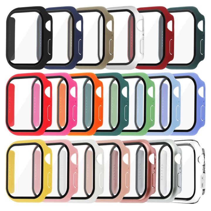 tempered-glass-case-for-apple-watch-8-44mm-40mm-42mm-38mm-pc-bumper-screen-protector-cover-iwatch-series-7-6-5-4-3-se-41mm-45mm