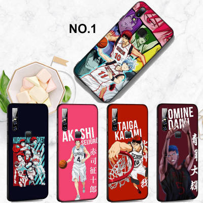 Casing หรับ OPPO F5 A73 F7 F9 Pro A7X F11 F17 F19 A74 A95 Pro Find X3 Pro Lite Neo R9 R9s F1 Plus A76 Reno 7 7Z 6Z EL66 Kurokos Basketball Anime Pattern Phone เคสโทรศัพท์