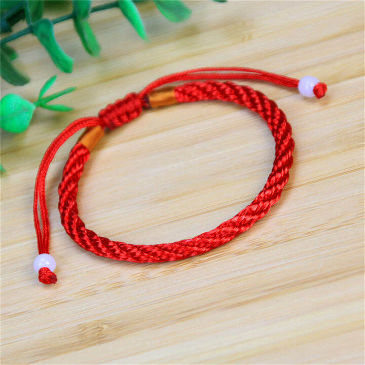 Lucky red clearance string bracelet lazada