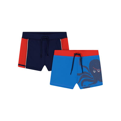 กางเกงว่ายน้ำเด็กผู้ชาย Mothercare octopus trunkie swim shorts - 2 pack VB472