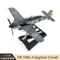 D Iecast โลหะอัลลอยรุ่น172ขนาดสงครามโลกครั้งที่สองเยอรมัน FW190 FW-190A เครื่องบินเครื่องบินรบรุ่นของเล่นสำหรับการเก็บรวบรวม