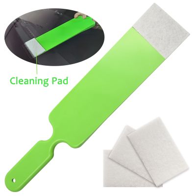 EHDIS Vinyl Film Wrap Bulldozer Scraper Rear Front Windshield Cleaning Glass Water Wiper Remover Window Car Squeegee Scrub Tool