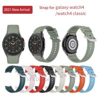 ✚✇ Pasek silikonowy do zegarka Samsung Galaxy 4 klasyczny zegarek 46mm 42mm zegarek sportowy do zegarka Galaxy 4 44mm 40mm