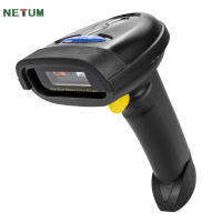 NETUM NT-1228BLเครื่องสแกนบาร์โค้ด QR 1D / 2D เครื่องอ่านบาร์โค้ดรองรับ Bluetooth และไร้สาย 2.4G เข้ากันได้กับ Windows และ Android Mac IOS สำหรับซูเปอร์มาร์เก็ตค้าปลีก