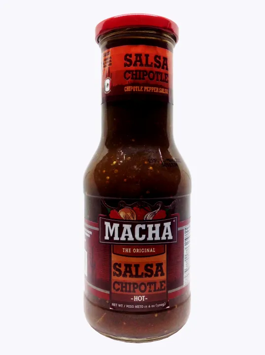 Macha Salsa Chipotle Pepper Salsa Hot 500g {Made in Mexico} Lazada PH