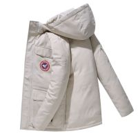 มือสอง ... 2XL - 3XL เสื้อกันหนาวขนเป็ด Down Jacket ติดลบ -20 องศา กันน้ำ