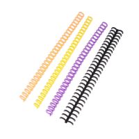 10/12mm 30Hole Loose-leaf Plastic Binding Ring for Kid A4 A5 A6 Notebook Binder Rings Note Books Pads