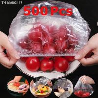☍ Disposable Food Cover Bags Elastic Plastic Wrap Cover For Fresh Fruit Food Bag Food Film Bowl Cover Kitchen Storage Organization