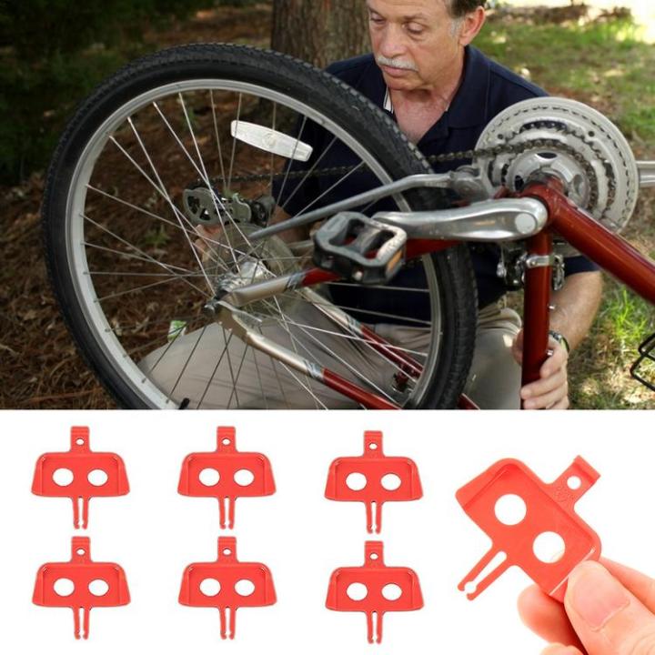 bike-disk-brake-spacer-5pcs-disc-spacer-hydraulic-pad-safe-cycling-instert-tools-for-folding-bikes-mountain-bikes-and-road-bikes-sturdy