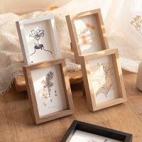 Nordic Wooden Photo Frame Decorative Picture Frame Living Room Wall Hanging Frame Simple Picture Display Board  marco de fotos Shoes Accessories