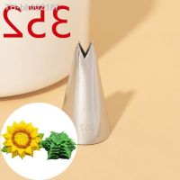 ☈○ BCMJHWT 352 Rose Leaves Cupcake Decorating Tips Pastry Fondant Decorations Leaf Tips Bakeware Stainless Steel Piping Nozzles