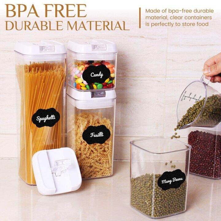 Airtight Food Storage Containers With Lids Set Of 5 Kitchen & Pantry