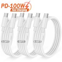 PD 100W Cable Double Type C Data Cord Laptop Fast Charging Cable for Huawei Xiaomi Samsung Macbook iPad Data Transfer Wire