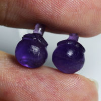 7.15 ct มังคุด สีม่วง อเมทิสต์ (Amethyst)