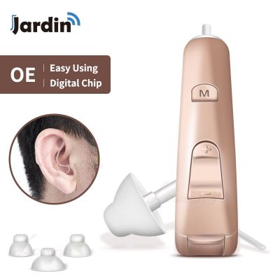 ZZOOI 702 Digital Hearing Aid Audifonos Ear Amplifier Wireless Hearing Aids BTE Ear Care Sound Amplifier Noise Reduction for Elderly