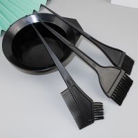 4Pcs Hair Color Dye Bowl Comb Brushes Tool Kit Set Tint Coloring Dye Bowl Comb