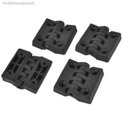▪❈ 4 pieces Hinges for cabinet doors made of plastic reinforced 40 x 40 mm