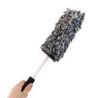 【cw】Auto Tire Scrubber Wheel Brush Cleaner Dust Remover Plastic Handle Motorcycle Truck Washing Vehicle Wash Tire Cleaning Tools