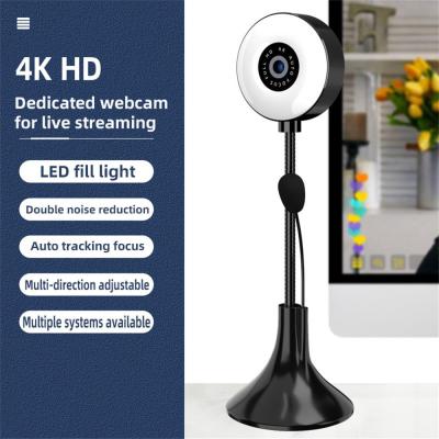 ZZOOI Webcam 4K 1080P Autofocus Computer Camera HD Network USB Live Web Cam 2k Drive Free for Youtube PC Laptop Video Shooting Camera