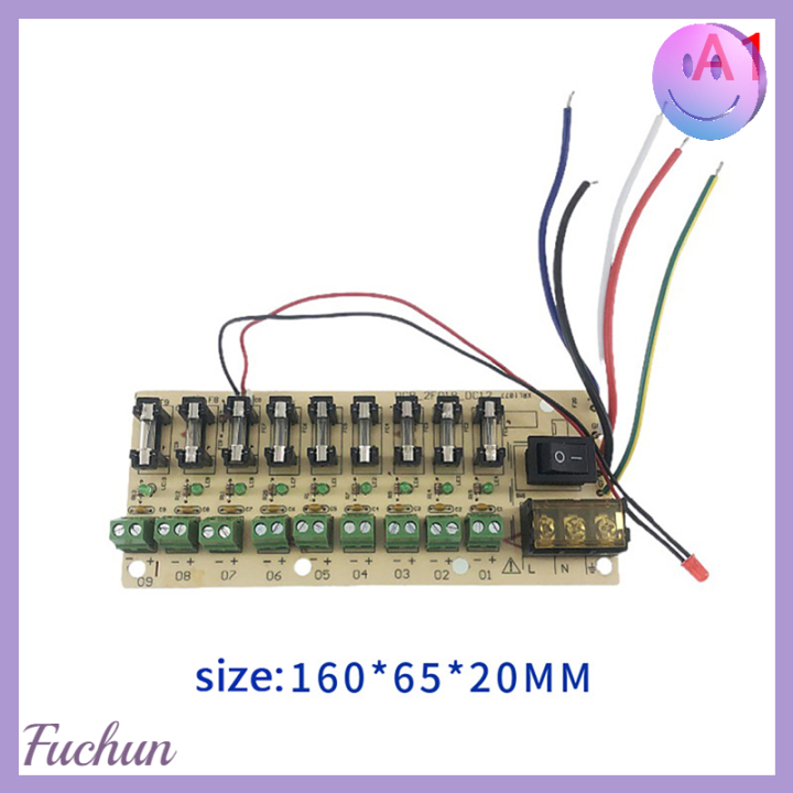 fuchun-แผงวงจรจ่ายไฟ-dc-คุณภาพสูงขั้วต่อบอร์ด-pcb-9-18ทิศทางสำหรับสวิทชิ่งเพาเวอร์ซัพพลายสายไฟฟ้าในปัจจุบัน