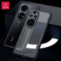 เคส Xundd เหมาะสำหรับ Huawei P50 Pro,ถุงลมนิรภัยกันกระแทกแบบนิ่มกล่องกันกระแทกด้านหลังกล้องและหน้าจอที่ป้องกันโทรศัพท์เคสมือถือ