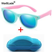 【YF】✑  WarBlade New Polarized Kids Sunglasses Children Glasses Silicone Safety Boys Baby UV400 Eyewear With Boxe