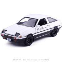 โมเดลรถรถโลหะผสม AE86เริ่มต้น1:28และยานพาหนะของเล่นพร้อมไฟเสียงรถลากคอลเลกชันของขวัญคริสต์มาส Kids Toys