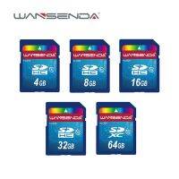 Wansenda การ์ด SD ขนาดเต็มความจุ4GB 8GB 16GB หน่วยความจำ64GB สำหรับการจัดเก็บอุปกรณ์ดิจิตอลกล้องโน้ตบุ๊ค