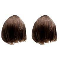 Short Straight Bob Wigs Brazilian Virgin Human Hair Wigs Full Wigs(40cm)