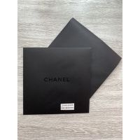 CHANEL2HAND99 ซอง CHANEL สีดำ ขนาด 6x6 (15x15 cm) ของใหม่ แท้