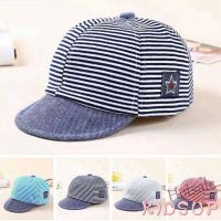 【hot sale】✻❉ C05 ✨Kidsup?Summer Newborn Baby Girls Boy Princess Infant Sun Cap Cotton Beret Hat Striped