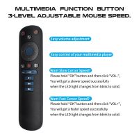 Mx3 MX3-L Backlit Air Mouse T3 Smart Voice Remote Control 2.4g Rf Wireless Keyboard for X96 Mini Km9 A95x H96