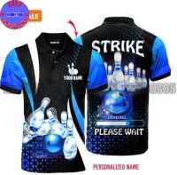 Xzx180305 Bowling Love Sport Polo POLO shirt For Men&amp;women PL1051 (private chat free custom name&amp;logo)