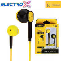 หูฟังเรียวมี Realme R62 Stereo Earphone ของแท้ เสียงดี ช่องเสียบแบบ 3.5 mm Jack ใหม่ล่าสุดจากเรียวมี BY ELECTRO X STORE