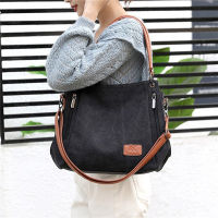 Women Canvas Shoulder Bag School Casual Travel Bags Large Capacity Ladies Fashion Shopping Totes Bags