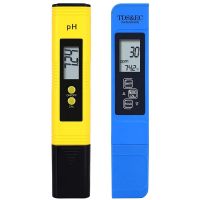 TDS Meter Digital Water Tester High Accuracy Digital 0-14 PH Meter Tester 0-9990ppm TDS&amp;EC LCD Water Purity PPM Aquarium Filter