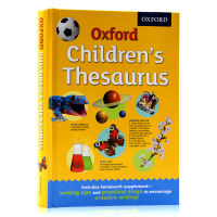 Oxford Children S Thesaurus Oxford primary school near synonym antonym graphic Dictionary English original childrens Thesaurus English English dictionary writing reference book primary school extracurricular English learning teaching aids