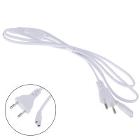 Luhuiyixxn 1.8m Lighting Accessory 220V EU Plug Switch Cable For T5 LED Tube T8 Wire ON OFF