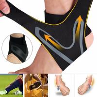 1PC Compression Ankle Support Stabilizer Brace Pain Foot Sprain Injury Wrap Basketball Football