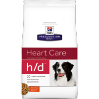 Hills h/d Canine Heart Care อาหารสุนัขประกอบการหัวใจ ชนิดเม็ด 1.5kg.