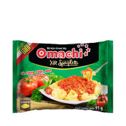Mì trộn khoai tây sốt spaghetti Omachi gói 91g, mì tôm , mì trộn