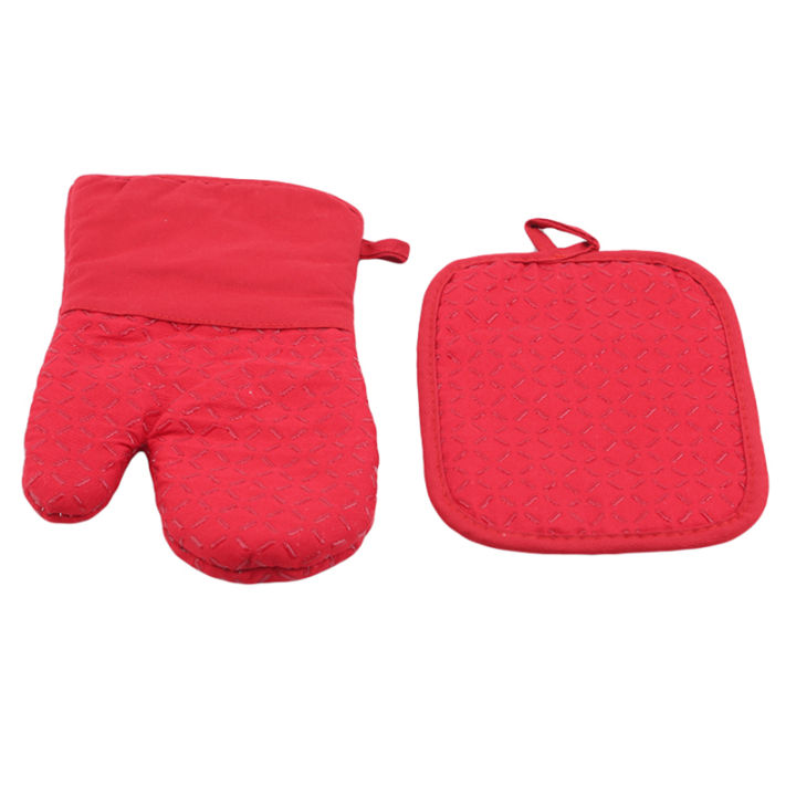 2pcs-insulation-gloves-cotton-solid-kitchen-pad-cooking-microwave-gloves-baking-bbq-oven-potholders-oven-mitts-kitchen-gloves